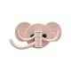 thumbnail image 1 of Gancho de elefante rosa de 3 piezas para baño, adhesivo fuerte, 1 of 5