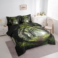 thumbnail image 3 of Feelyou Mystic Jungle Tree Bedding Comforter Set 7-Piece for Kid, Rustic Farmhouse King Bedding Sets, Dreamy Fairy Tale Reversible Bed Sheets, Luxury Bedroom Decor, 3 of 7