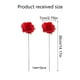 thumbnail image 3 of 2pcs Courtyard Garden Decoration Simulation Flower Rose Decoration Plugin Garden Decoration, 3 of 7