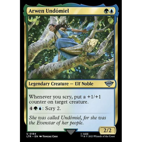 MtG Tales of Middle-Earth Uncommon Arwen Undomiel #194