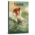 thumbnail image 1 of Paradise of the Pacific - Holiday Number 1932 Vintage Poster USA c. 1932 (12x18 Gallery Wrapped Stretched Canvas), 1 of 1