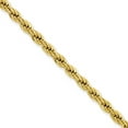 thumbnail image 1 of Stainless Steel Yellow IP-plated 4.0mm Rope Chain 18in, 1 of 3