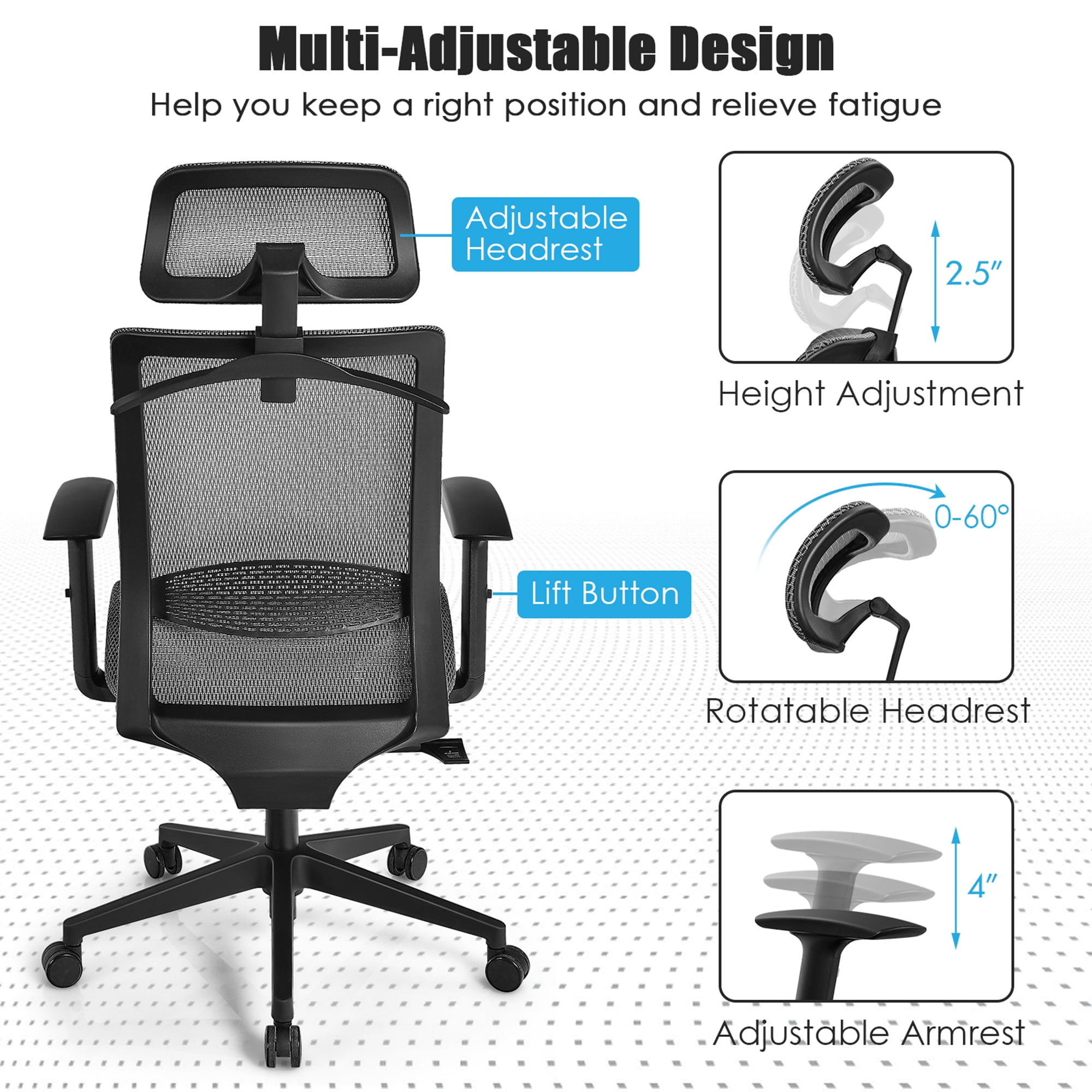 Ergonomic Office Chair OC3B