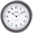 thumbnail image 3 of FirsTime & Co.® Nickel Homestyle Wall Clock, Modern, Analog, 12 x 2 x 12 in, 3 of 5