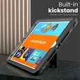 thumbnail image 3 of ShieldFlex for iPad 9th Generation Case with Pencil Holder, Heavy Duty Shockproof Rugged Stand Cover for iPad 10.2" 9th/8th/7th Generation (2021/2020/2019),Black, 3 of 6