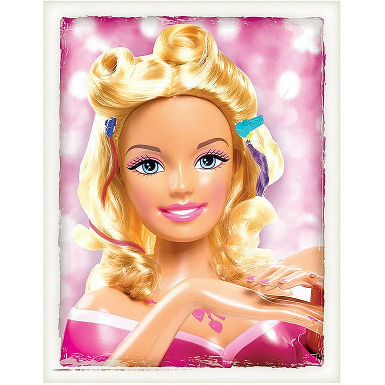 Free Shipping Barbie Color Cut Style Stylin Head Walmart