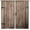 Style-1, variant on Rustic Curtain Old Wooden Garage Door Curtain for Living Room Bedroom Blackout Rod Pocket Printed Window Drapes 2 Panel 42x54in