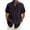 Black, variant on Yifymode Mens Short Sleeve Shirts Button Down Casual Summer Beach Vacation Lightweight Textured Pocket Dress Shirt Tops,Dark Gray L