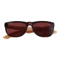 thumbnail image 1 of Gafas de Colores VentDepot PalmTree Skyline Tortoise UV400 Policarbonato Madera de Bambú, 1 of 1