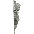 thumbnail image 3 of Ekena Millwork 5 1/8"W x 6 5/8"H x 1 1/8"P Angel Onlay, Right, 3 of 6