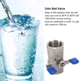 thumbnail image 4 of Válvula De Bola De 3/4 Pulg., Válvula De Bola DN20 De Alta Presión De Acero Inoxidable Para Aceite, 4 of 7