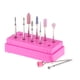 thumbnail image 5 of 10 Uds., Broca profesion para limpieza de cutícus para uñas, broca giratoria para pulir, broca para uñas para arte de uñas, accesorios eléctricos Rosado Macarena Herramientas profesionales para uñas, 5 of 7