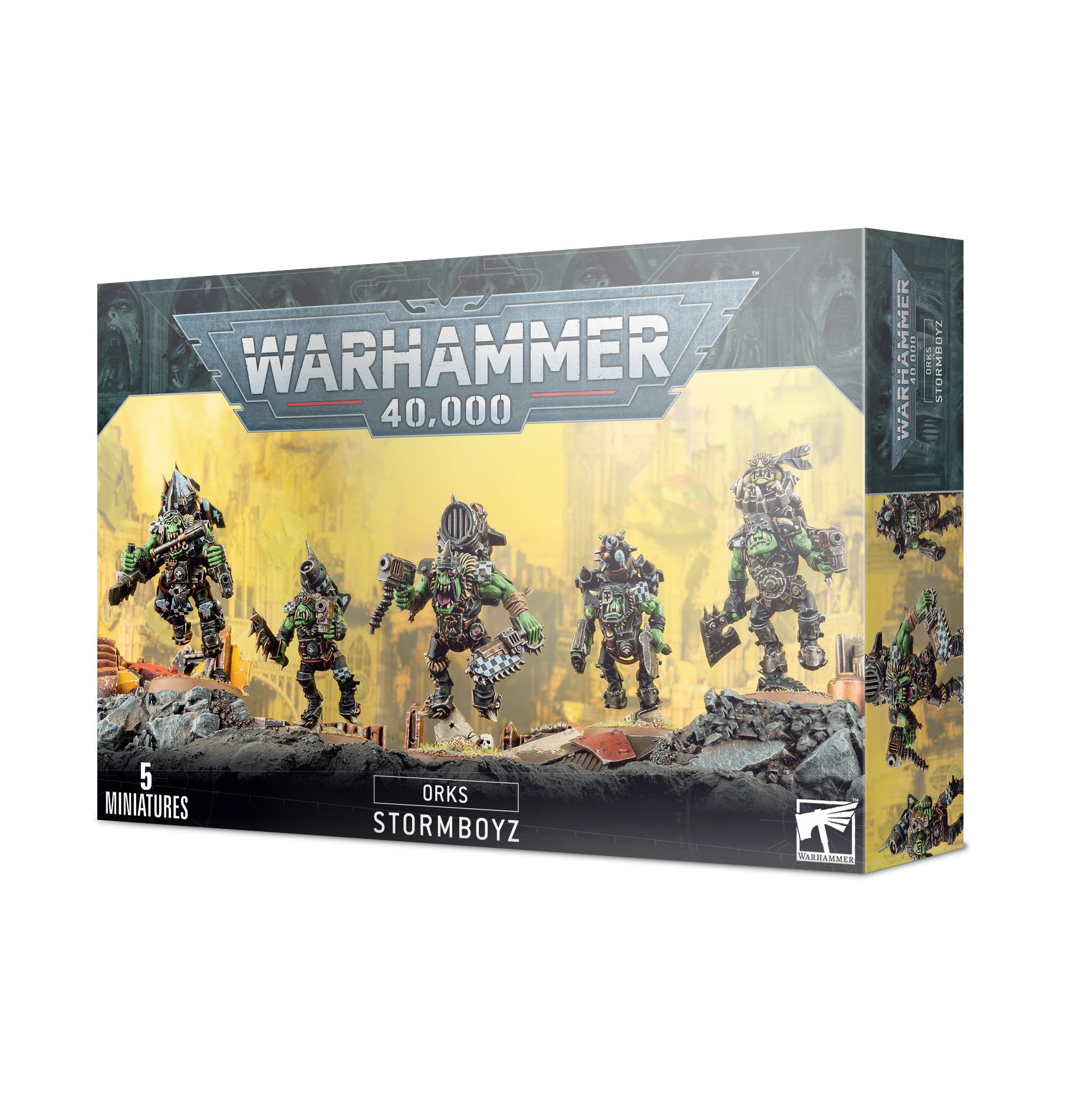 Warhammer 40k Model Miniatures - Ork Stormboyz
