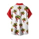 thumbnail image 4 of Summer New Men's Printed Slim Fit Shirt Large Fashion Casual Short Sleeve Shirt Men2XL, 4 of 4