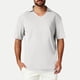 thumbnail image 1 of pstuiky camisetas para hombre, Camisa/top informal de color liso con solapa de moda de verano para hombre camisas casuales para hombre m, 1 of 7