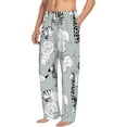 thumbnail image 2 of Daiia African Animals Men's Sleep Pant with Pockets and Drawstring,Pajama Pants-Small, 2 of 9