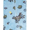 thumbnail image 2 of Disney Toy Story Baby Boy or Girl Fleece Footed Sleep N' Play Buzz and Alien Blue, 2 of 3