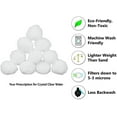 thumbnail image 5 of 350g Swimming Pool Filter Balls, Filter Balls, Fiber Filter Media for Swimming P, 5 of 5