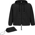 thumbnail image 1 of Mens Rain Jacket Lightweight Packable Rain Coats Men Waterproof Jackets with Hood Windbreaker, 1 of 6