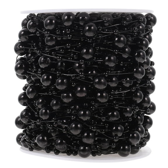 HOOWIFFY Beading Chain Beads Chain Black 1 Roll