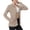 Khaki, variant on hoksml Women's Lightweight Hooded Jacket, Full Zip Long Sleeve Cover Up with Thumb Holes and Pockets, Casual Outdoor Top