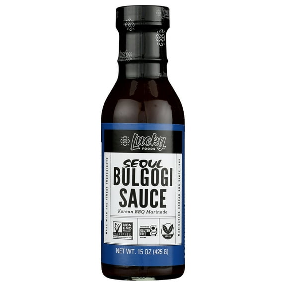 (Pack of 6) Lucky Foods Seoul Bulgogi Sauce, 15 oz