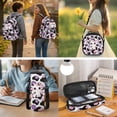 thumbnail image 5 of HUIACONG 17" Floral Cow Girls School Backpack 4PCS Set, Aesthetic Bookbag with Insulated Lunch Box for Kids Age 8-14, 5 of 7