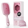 thumbnail image 1 of FHI Heat UNbrush Cepillo desenredante para todo tipo de cabello h&uacute;medo o seco, cerdas antiest&aacute;ticas DuoFlex, mango ligero, cepillo ventilado, rosa peon&iacute;a, 1 of 9