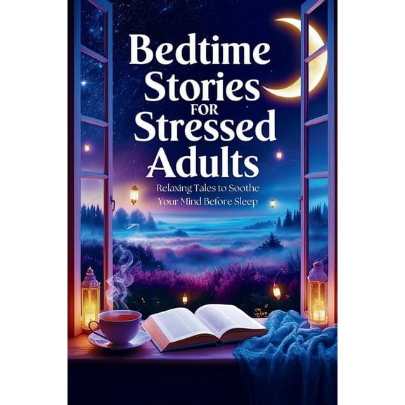 Bedtime Stories for Stressed Adults: Relaxing Tales to Soothe Your Mind Before Sleep, (Paperback)