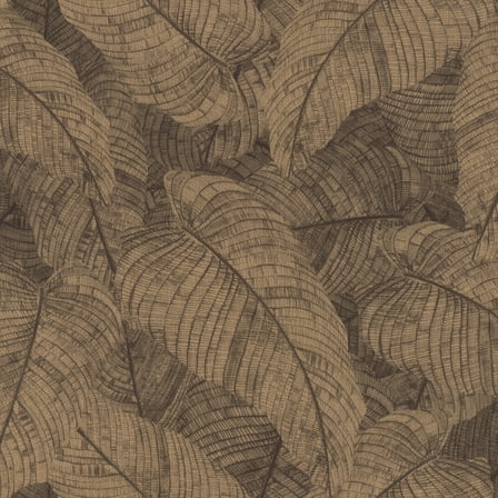 Rasch Galner Copper Leaves Wallpaper