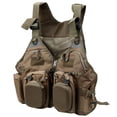thumbnail image 1 of Chaleco deportivo de pesca al aire libre, chaquetas de pesca profesionales con múltiples bolsillos, chaleco para hombres YUNYI BRAND Deportes, 1 of 8