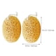 thumbnail image 5 of 2 PCS-Wall Texture Sponge Exfoliating Sponge Super Soft Bath Sponges for Shower Women Polyurethane Sponge Body Set, 5 of 5