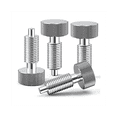 thumbnail image 1 of Goupilles à Dégagement Rapide, Kit de Poignées pour Outils M6 Goupilles de Verrouillage à Ressort Rétractables Loquet de Plongeur pour Boîte à Outils Roulante 4 Pcs, 1 of 5