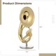 thumbnail image 4 of Mini modelo de sousaphone, sousaphone en miniatura con soporte y estuche, figura de sousaphone pequeña de cobre chapado en oro, regalo ideal instrumento musical adorno de escritorio para el hogar, ofi, 4 of 5