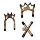 thumbnail image 1 of 3 Pedazos de Puenta de Cue de Billar Duradero Accesorio Deportivo Portatíl Ligero para Deportista, con Corto, y Cruzado DYNWAVEMX Billar cue puente cabeza, 1 of 7