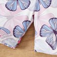 thumbnail image 4 of KPOPLK Baby Girl Clothes Toddler Summer Outfits Clothing Sleeveless Ruffle Tank Top Shorts Sets for Girls(5-6 Years,Purple), 4 of 9