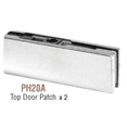 thumbnail image 2 of CRL PHA8LPS Polished Stainless North American Patch Door Kit for Double Doors for Use with Fixed Transom and Two Sidelites - With Lock, 2 of 9