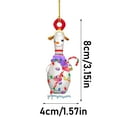 thumbnail image 6 of Lssam Christmas Bowling Ornaments - Wooden Ball & Pin Set for Tree Decoration - Thoughtful Bowling Gifts for Women, Men, Bowlers, Coaches - Festive Holiday Home Decor & Souvenir, 6 of 7