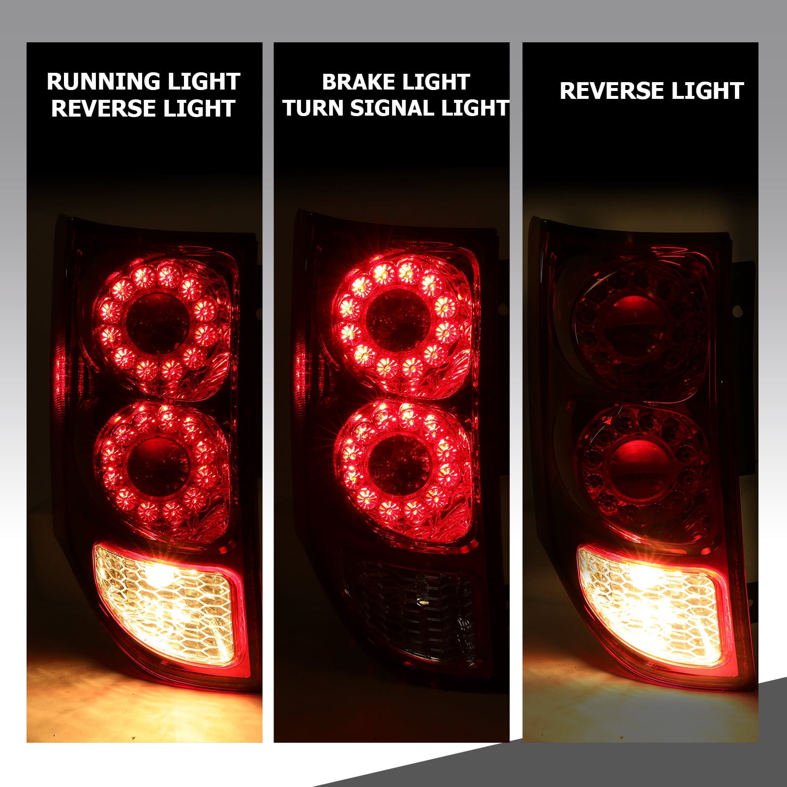 Kojem Right Tail Light for 2011-2020 Dodge Grand Caravan & Ram C/V Rear Brake Lamp Passenger Side Replaces 05182534AF
