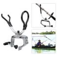 thumbnail image 1 of LYUMO Boat Rod Holder Practical Aluminum Alloy Anti‑skid Clamp Design Universal, 1 of 8