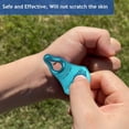thumbnail image 3 of 3-Piece Aluminum Tick Remover Set for Dogs, Pets & Humans – Compact Lever-Action Design, Safe Non-Toxic, Keychain-Ready for Hiking Camping Outdoor Adventures (Rose Red/Peacock Blue/Blue), 3 of 6