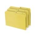 thumbnail image 1 of Continental Letter size File Folders. Yellow colour, 12 count, 1 of 3