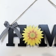 thumbnail image 3 of CSCHome Home Decor Exquisite Bee Sunflower Home Letters Hanging Sign Front Door Room Decoration, 3 of 5