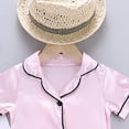 thumbnail image 5 of Gubotare Boys Pajamas Summer Baby Boys' Short Sleeve Top and Pants Snug Fit Cotton 2 Piece Pajama Set 2T 3T (Pink,2-3 Years), 5 of 7