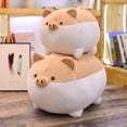 thumbnail image 2 of Cute 40/50cm Shiba Inu Pig Plush Toys Stuffed Soft Dog Pillow Corgi Doll as Gift for Kids Kawaii Animal Home decoration heqiyong LED, 2 of 2