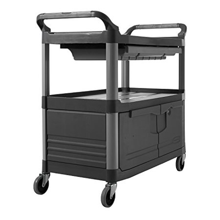 Rubbermaid Commercial Xtra Instrument And Utility Cart Gray
