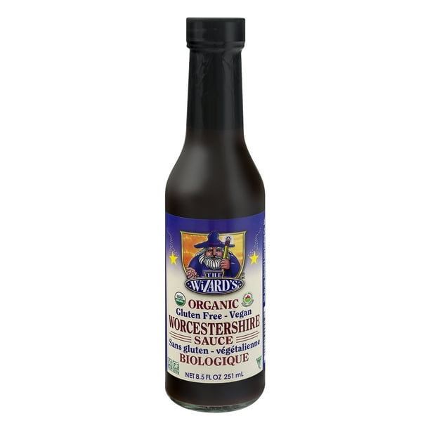The Wizard's Organic Gluten Free Vegan Worcestershire Sauce Walmart