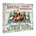 thumbnail image 3 of Stupell Industries Farmhouse Winter Wonderland Sleigh Rides Canvas Art, 48 x 36, by Creatif Belle, 3 of 8