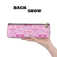 thumbnail image 3 of Xecao Best Mom ever Print Leather Pencil Case -Stationery Bag Pen Holder for Work & Office, 3 of 5