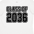 thumbnail image 4 of Inktastic Class of 2036 in Black Outlined Text Boys or Girls Toddler T-Shirt, 4 of 5